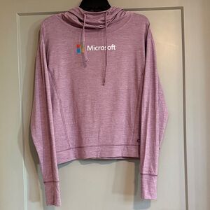 Microsoft Women's Light Purple Hoodie